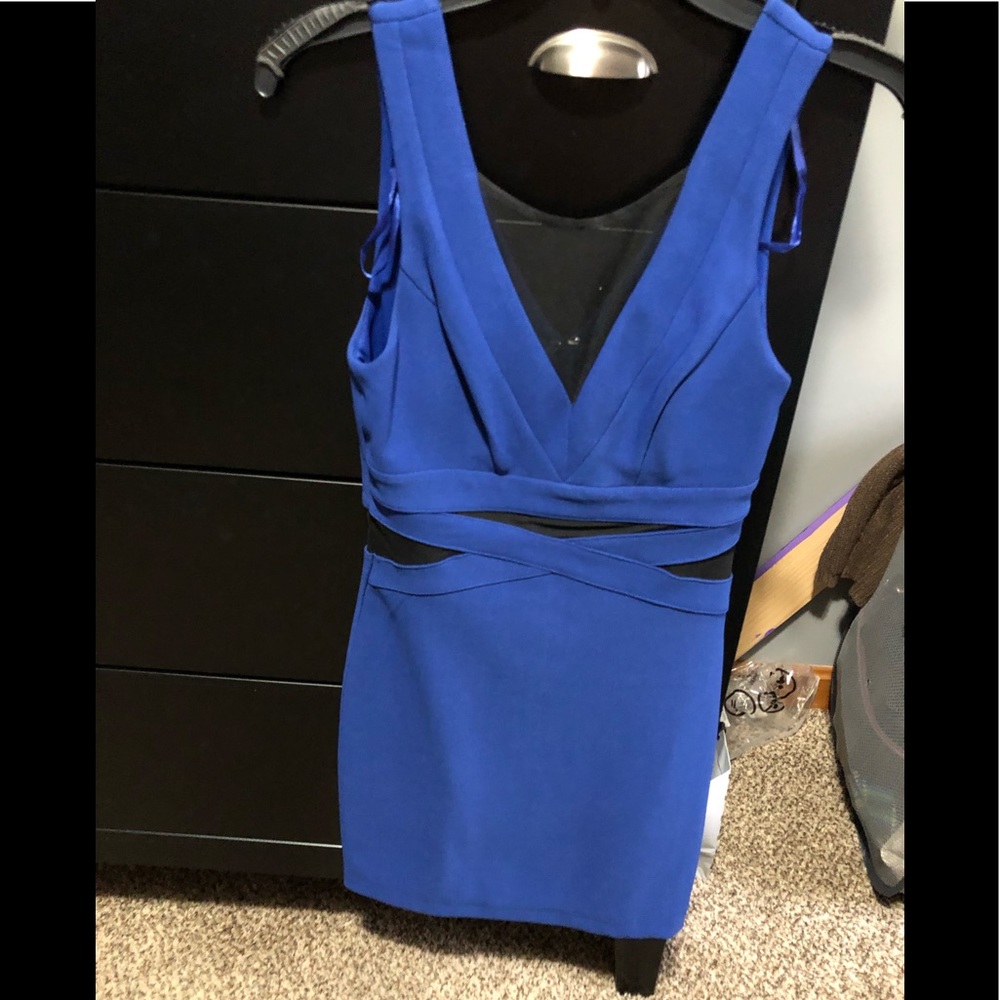Blue Mini Dress